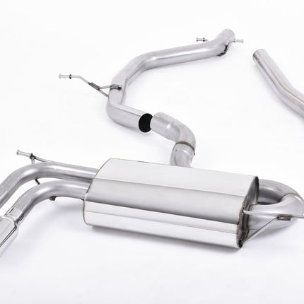Audi A3 2.0 TDI 170bhp 2WD Sportback DPF 2008 Particulate Filter-back   Tip Style: Twin 80mm GT80  Pipe Diamater Inches:2.75 - Car Enhancements UK