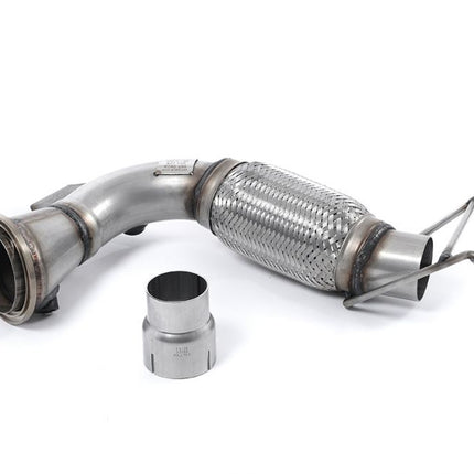 Milltek Sport New Mini Mk3 (F56) Cooper 1.5T (Pre-Facelift model only) 2014 Large-bore Downpipe and De-cat For fitment with the OEM cat-back exhaust and requires a Stage 2 ECU remap - Car Enhancements UK