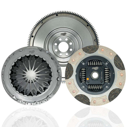 RTS Performance SMF Clutch Kit with Single Mass Flywheel – Ford Fiesta ST180/200 – Twin Friction, 5 Paddle, HD (Organic) (RTS-0180SMF) - Car Enhancements UK