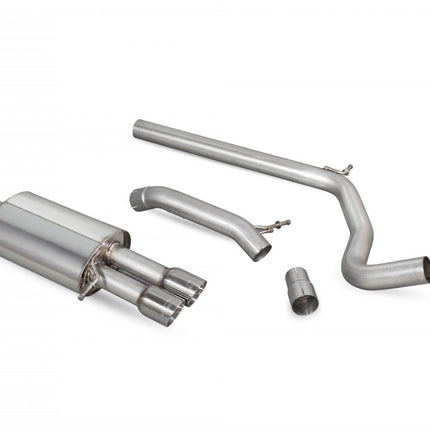 Scorpion Exhausts Volkswagen Polo Gti 1.8T 9n3 Non-resonated cat-back system MK4 - Car Enhancements UK