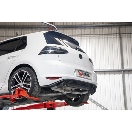 Scorpion Exhausts - DPF Back Exhaust MK7 Golf GTD Twin Exit (Requires GTI Diffuser) - Car Enhancements UK