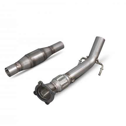 Scorpion Exhausts Volkswagen Polo Gti 1.8T 9n3 Downpipe with high flow sports catalyst Polo MK4 - Car Enhancements UK