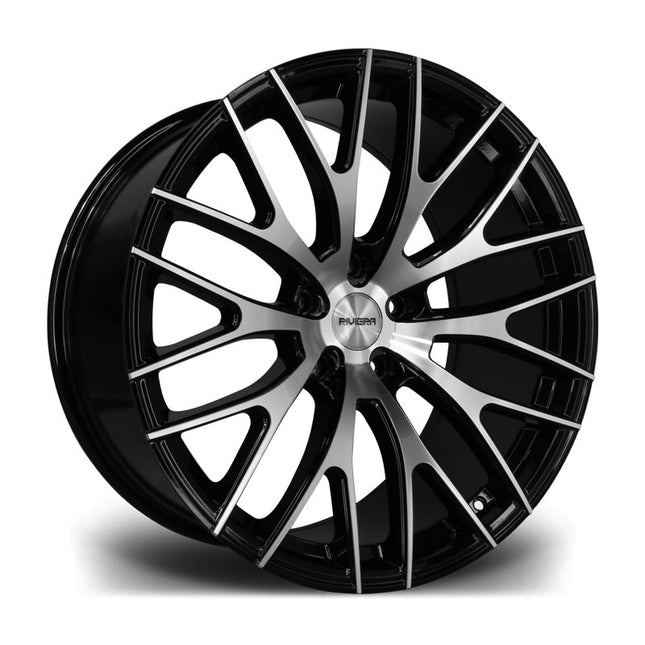 RIVIERA SAFIRE 20X8.5 5X120 ET35 74.1 BP - Car Enhancements UK