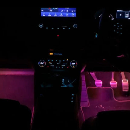 Chaser Edition RGB Footwell Kit - Universal Fit ANY Car - Car Enhancements UK