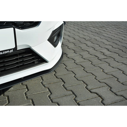 Maxton Design- Fiesta MK8 ST & ST-Line Front Racing Splitter V2 - Car Enhancements UK