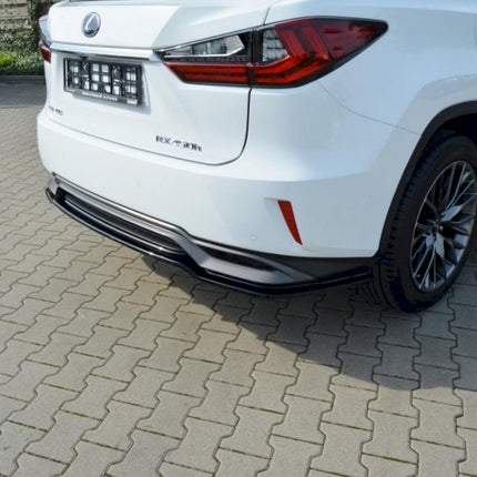CENTRAL REAR SPLITTER LEXUS RX MK4 H (WITHOUT VERTICAL BARS) - Car Enhancements UK