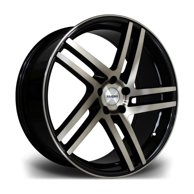 RIVIERA TWIST 20X8.5 5X112 35 73.1 BLACK BRONZE - Car Enhancements UK