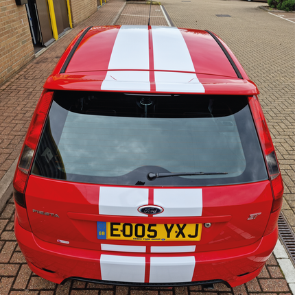 Mk6 & 6.5 Fiesta "Up and Over" Stripes (Ford OEM Specification) - Car Enhancements UK