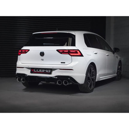 VW Golf R (Mk8) 2.0 TSI (21>) Race Cat/GPF Back Performance Exhaust - Car Enhancements UK