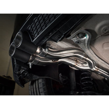 VW Polo GTI (AW) Mk6 2.0 TSI (19>) Rear Box Delete Race GPF Back Performance Exhaust - Car Enhancements UK