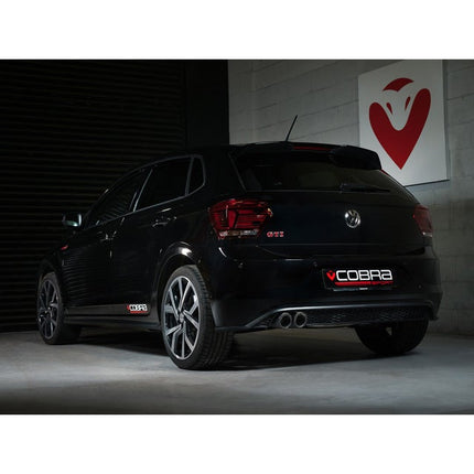 VW Polo GTI (AW) Mk6 2.0 TSI (19>) GPF Back Performance Exhaust - Car Enhancements UK