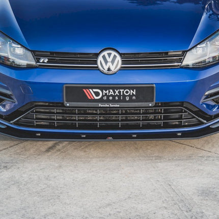 MAXTON RACING FRONT SPLITTER V.2 VW GOLF 7 R FACELIFT (2017-2020) - Car Enhancements UK