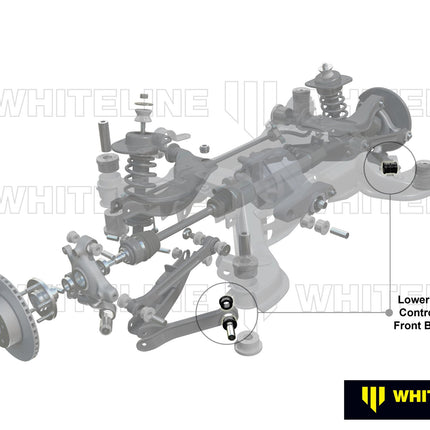 Control Arm - Lower Front Inner Bushing - WhiteLine - Car Enhancements UK