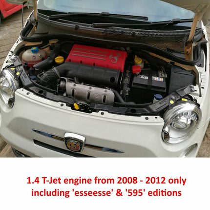 JSK-116-BK - Abarth Fiat 500 1.4T & esseesse 595 Ramair Air Filter Induction Intake Kit - Car Enhancements UK