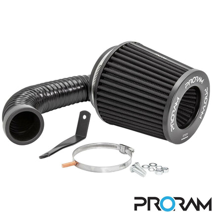 PSR-086 PRORAM Cone Air Filter Induction Intake Kit - Vauxhall Corsa D & E 1.4t 1.6t VXR - Car Enhancements UK