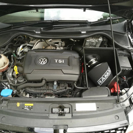 JSK-122-BK-TI - Performance Foam Air Filter & Heat Shield Induction Kit VW Polo GTI 1.8 TSI (6C) EA888 - Car Enhancements UK