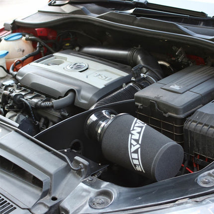 JSK-123-BK - Black Ramair Air Filter & Heat Shield Induction Intake Kit EA888 2.0 TSI TFSI Audi A3 (8P), Skoda Octavia (1Z), Seat Leon (1P), VW Golf GTI (mk6), VW Scirocco - Car Enhancements UK