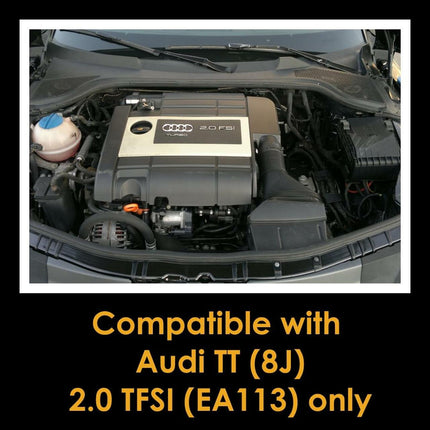 JSK-137-BK - Ramair Performance Intake Induction Air Filter Kit For Audi TT 2.0 TFSI Black - Car Enhancements UK
