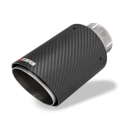 Mini R56 Non-resonated GPF-back system and Carbon Fibre Ascari Tips - Car Enhancements UK