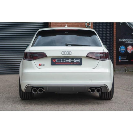 Audi S3 (8V) 5 door Sportback (Non-Valved) Cat Back Performance Exhaust - Car Enhancements UK