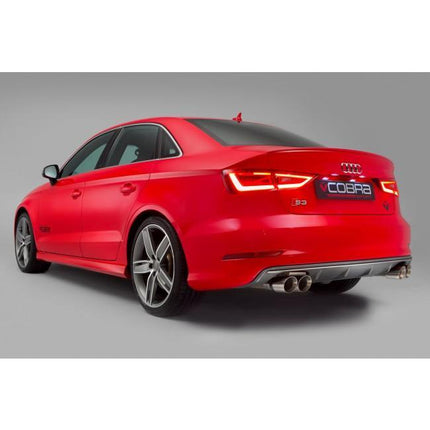 Audi S3 (8V) Saloon (Valved) Cat Back Performance Exhaust - Car Enhancements UK