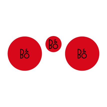 B&O Speaker Gel Badge Set (set of 3)- 1X 15mm 2X 32MM - Car Enhancements UK