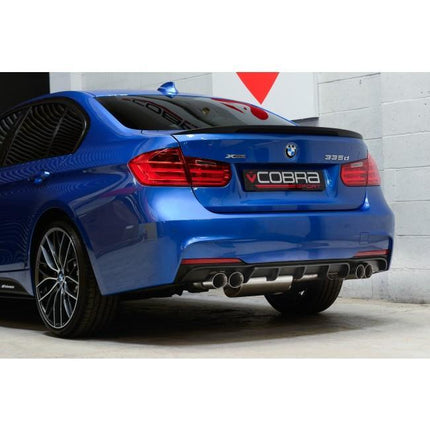 BMW 335D (F30/F31) Quad Exit M3 Style Exhaust Conversion - Car Enhancements UK