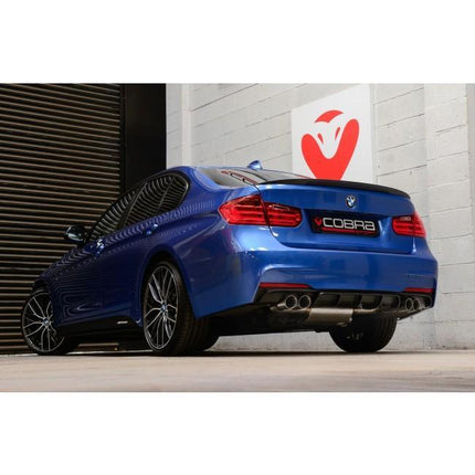 BMW 320D (F30 LCI/F31 LCI) (2015-19) Quad Exit M3 Style Performance Exhaust Conversion - Car Enhancements UK
