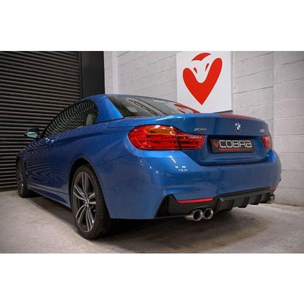 BMW 430D (F32/F33/F36) Quad Exit M4 Style Performance Exhaust - Car Enhancements UK