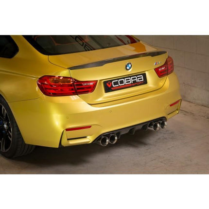 BMW M4 (F82) Coup̩ 3" Valved Primary Cat Back Performance Exhaust - Car Enhancements UK