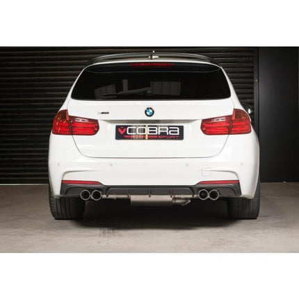 BMW 335D (F30/F31) Quad Exit M3 Style Exhaust Conversion - Car Enhancements UK