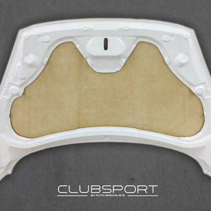 Clubsport by AutoSpecialists Lightweight Composite Bonnet for Fiesta Mk7 incl. ST180 - Car Enhancements UK