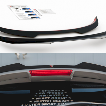 MAXTON DESIGN SPOILER CAP V2 FIESTA MK7 ALL MODELS - Car Enhancements UK