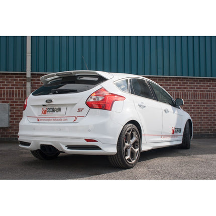 Focus ST250 HATCHBACK Scorpion Exhausts Cat Back System - NONE RESONATED - Car Enhancements UK