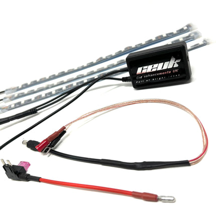Chaser Edition RGB Footwell Kit - Universal Fit ANY Car - Car Enhancements UK