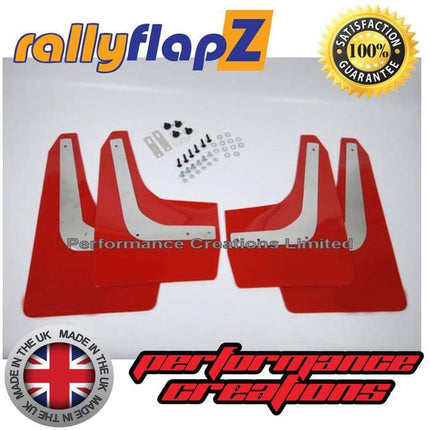 Civic Type R Fn2 (2007-2014) RED MUDFLAPS - Car Enhancements UK
