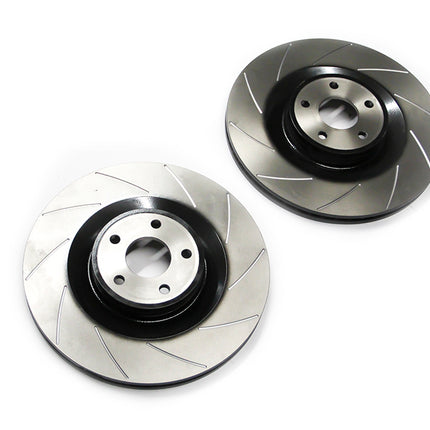 Auto Specialists 'Club Sport' grooved front discs for Focus RS MK3 - Car Enhancements UK