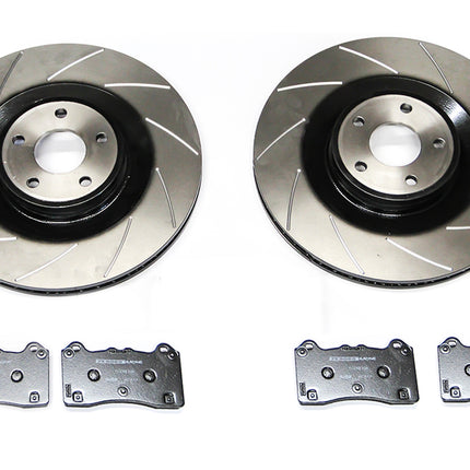 Auto Specialists 'Club Sport' grooved front discs for Focus RS MK3 - Car Enhancements UK
