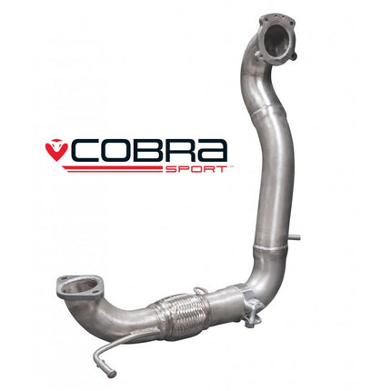 Fiesta 1.0 EcoBoost Cobra De-Cat Front Pipe Section - Car Enhancements UK