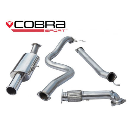 Fiesta ST 180 - Cobra Turbo Back - 3-inch - Cat Included - Car Enhancements UK
