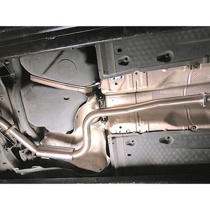 Audi A3 (8P) 2.0 TDI 2WD (2008-12) (3 Door) Single Tip Cat Back Performance Exhaust - Car Enhancements UK