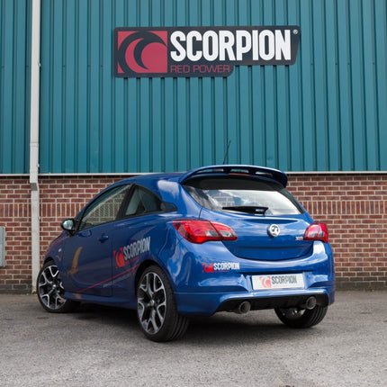 Scorpion Exhausts Cat Back - Corsa E VXR - Car Enhancements UK