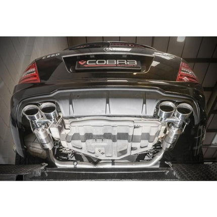 Mercedes W204 C200/C220/C250 (Diesel) AMG Quad Performance Exhaust - Car Enhancements UK