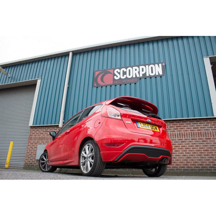 Scorpion Exhausts - Fiesta MK7 1.0 EcoBoost Cat Back (For ST Rear Valance) - Car Enhancements UK