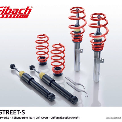 Eibach Pro-Street Coilover Kit - SKODA FABIA MK3 1.0TFSI/1.2TFSI/1.4TFSI/1.4TDI/1.6TDI/2.0TDI - Car Enhancements UK
