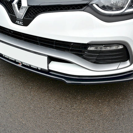 FRONT SPLITTER RENAULT CLIO MK4 RS (2013-2019) - Car Enhancements UK