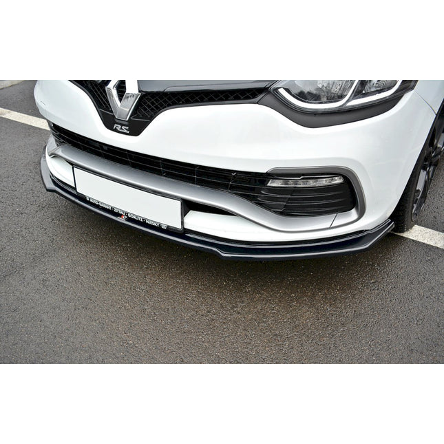 FRONT SPLITTER RENAULT CLIO MK4 RS (2013-2019) - Car Enhancements UK
