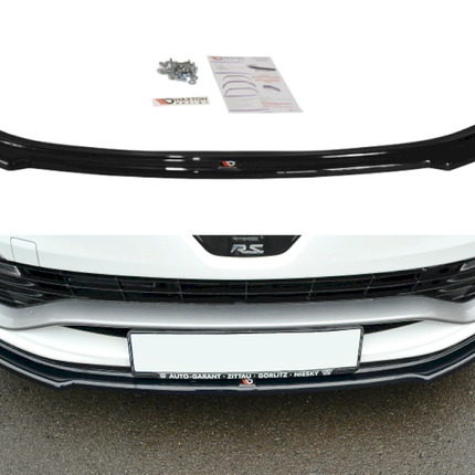 FRONT SPLITTER RENAULT CLIO MK4 RS (2013-2019) - Car Enhancements UK
