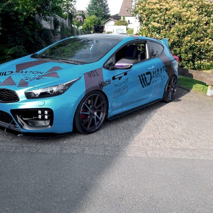 RACING SIDE SKIRTS DIFFUSERS KIA CEE'D GT MK2 (2013-2018) - Car Enhancements UK