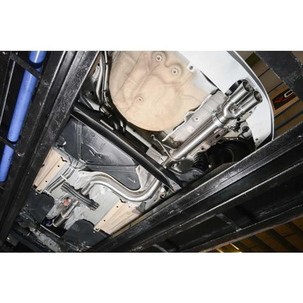 Ford Fiesta (Mk7) ST 180/200 Venom Box Delete Race (3") Cat Back Performance Exhaust - Car Enhancements UK